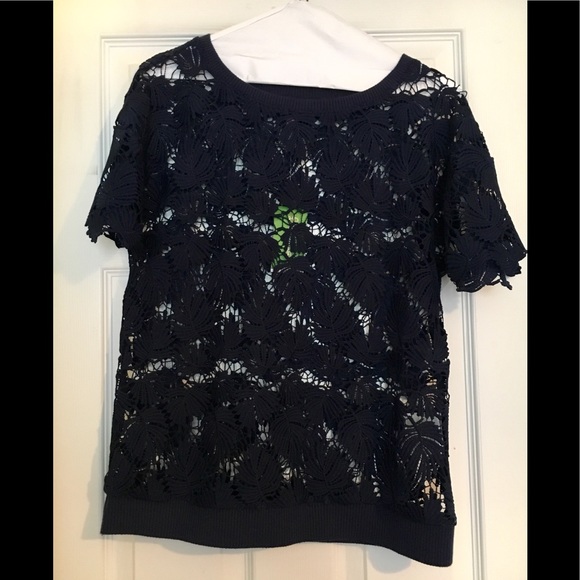 🌴Lilly Pulitzer🌴NWT Kay Popover Lace Top - Picture 5 of 8